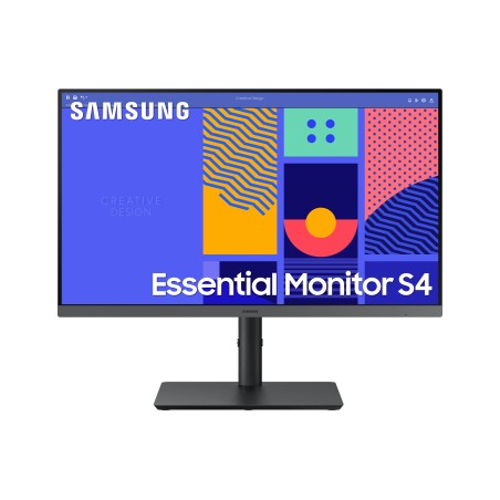 Discover the Samsung S24C432 24-Inch Bezelless Monitor - Stunning 16:9 Display, Immersive Visuals, Perfect for Work and Play!